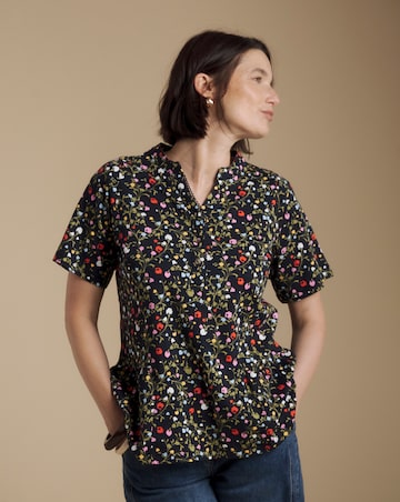 Julipa Frill Placket Top