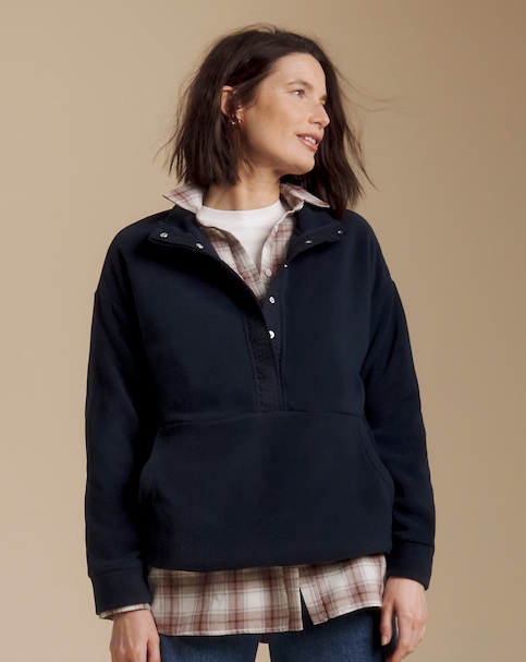 Julipa Popover Henley Fleece