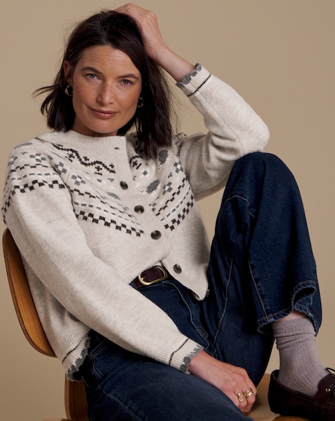 New In - Julipa Fairisle Knitted Cardigan