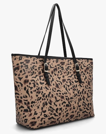 Fiorelli Etta Leopard Bucket Tote Bag