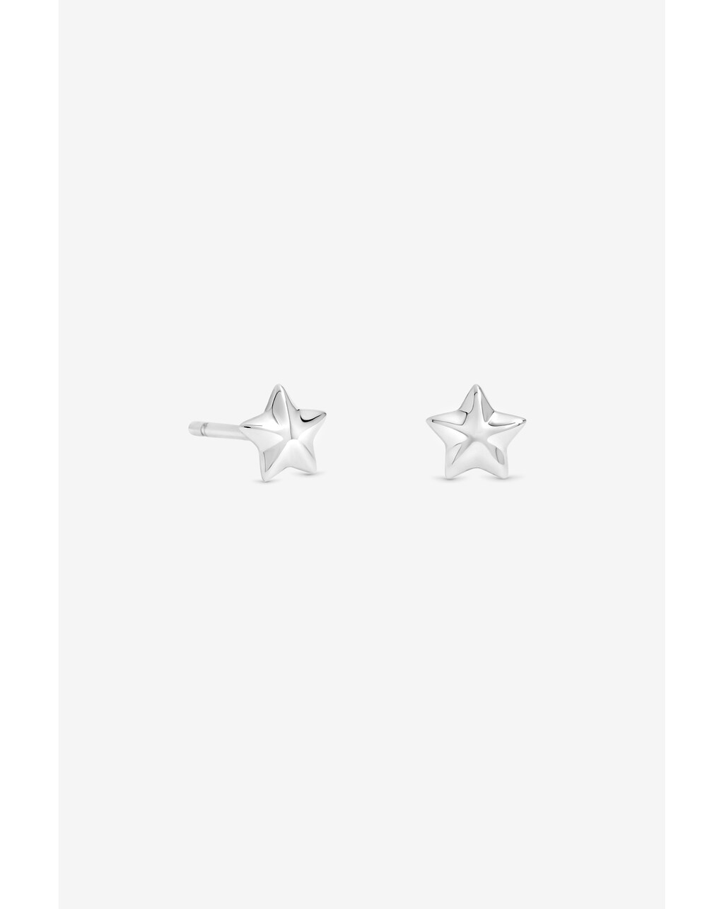 BEDT Orecchini A Cerchio In Argento Sterling 925 Con Stelle - Gioielli Fini Per Donna, Regalo Di Compleanno, Lusso Semplice
