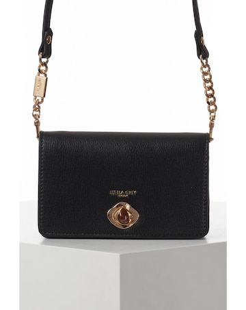 Luella Grey Eloise Black Phone Bag