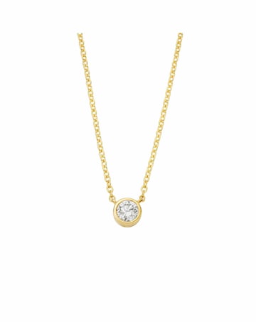 Clogau Celebration 9ct Solid Gold Necklace with 0.5ct Lab-Grown Diamond