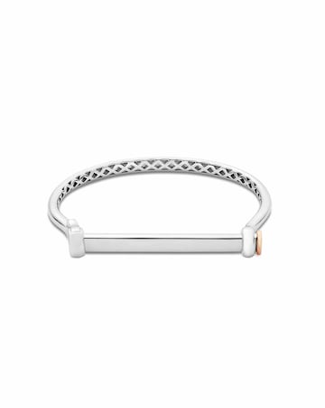 Royal Clogau Sterling Silver Stirrup Bangle