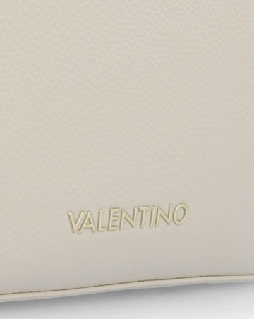 Valentino Bags Brixton II Ecru Pebbled Camera Bag