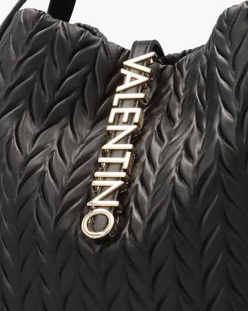 Valentino Bags Fania Black Quilted Chevron Shoulder Bag