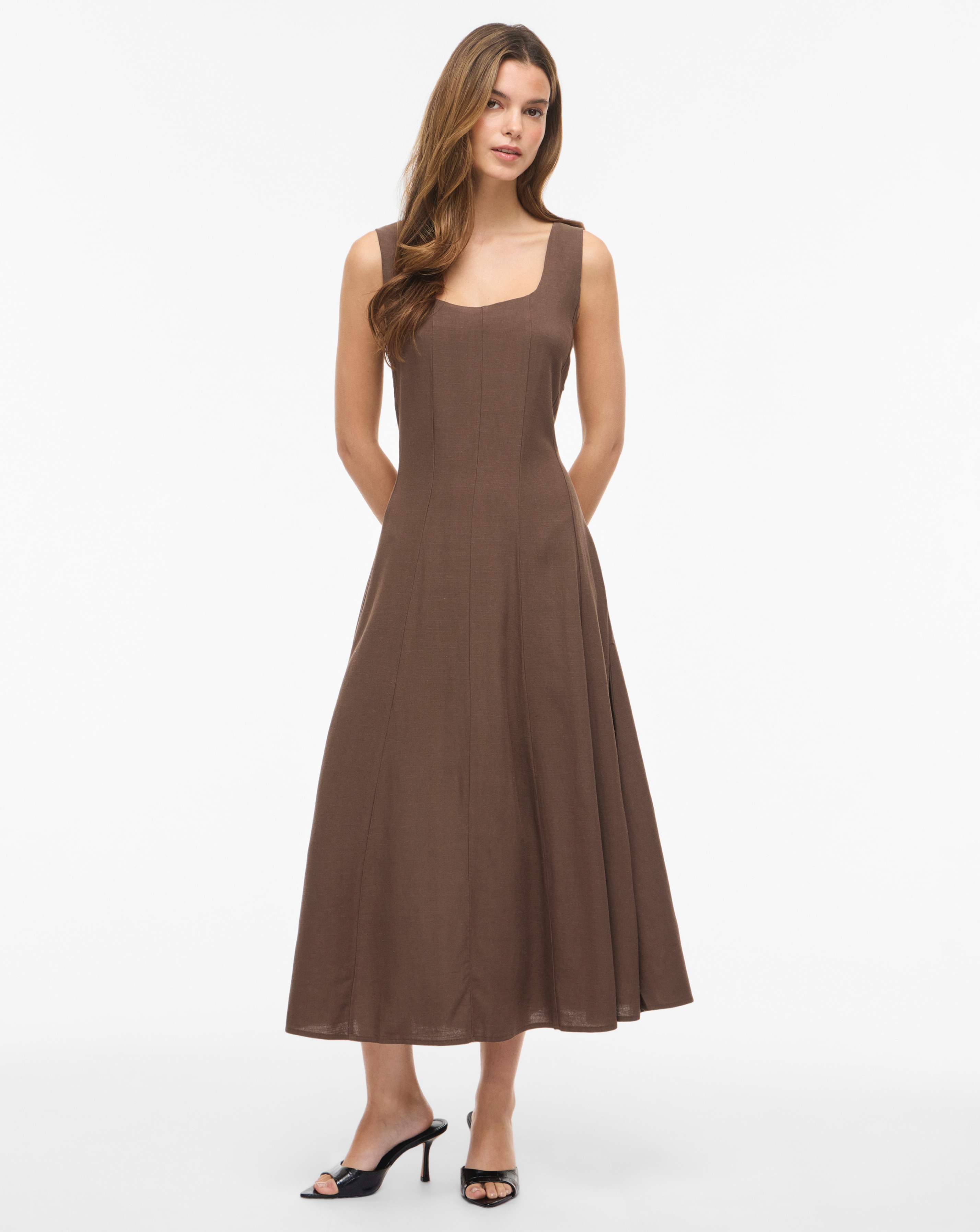 New In - Vila Strap Midi Dress