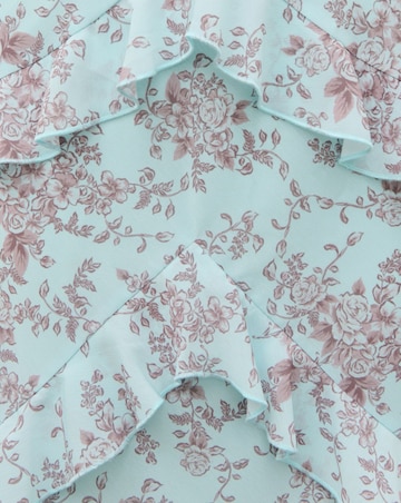 Pretty Lavish Madison Ruffle Maxi Dress