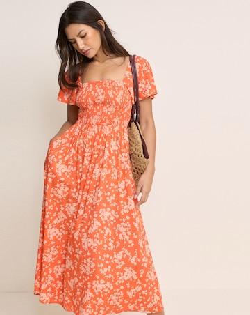 NOBODY'S CHILD BELLA MIDI DRESS