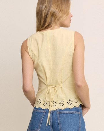 NOBODY'S CHILD LINDY WAISTCOAT TOP