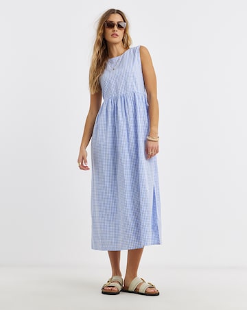 Pieces Bibby Sl Ankle Woven Dress