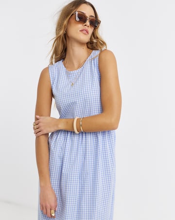Pieces Bibby Sl Ankle Woven Dress
