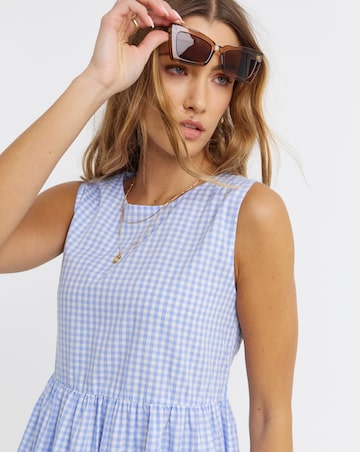 Pieces Bibby Sl Ankle Woven Dress