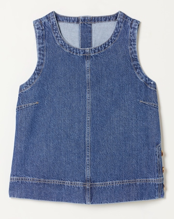 FatFace Dara Denim Blouse