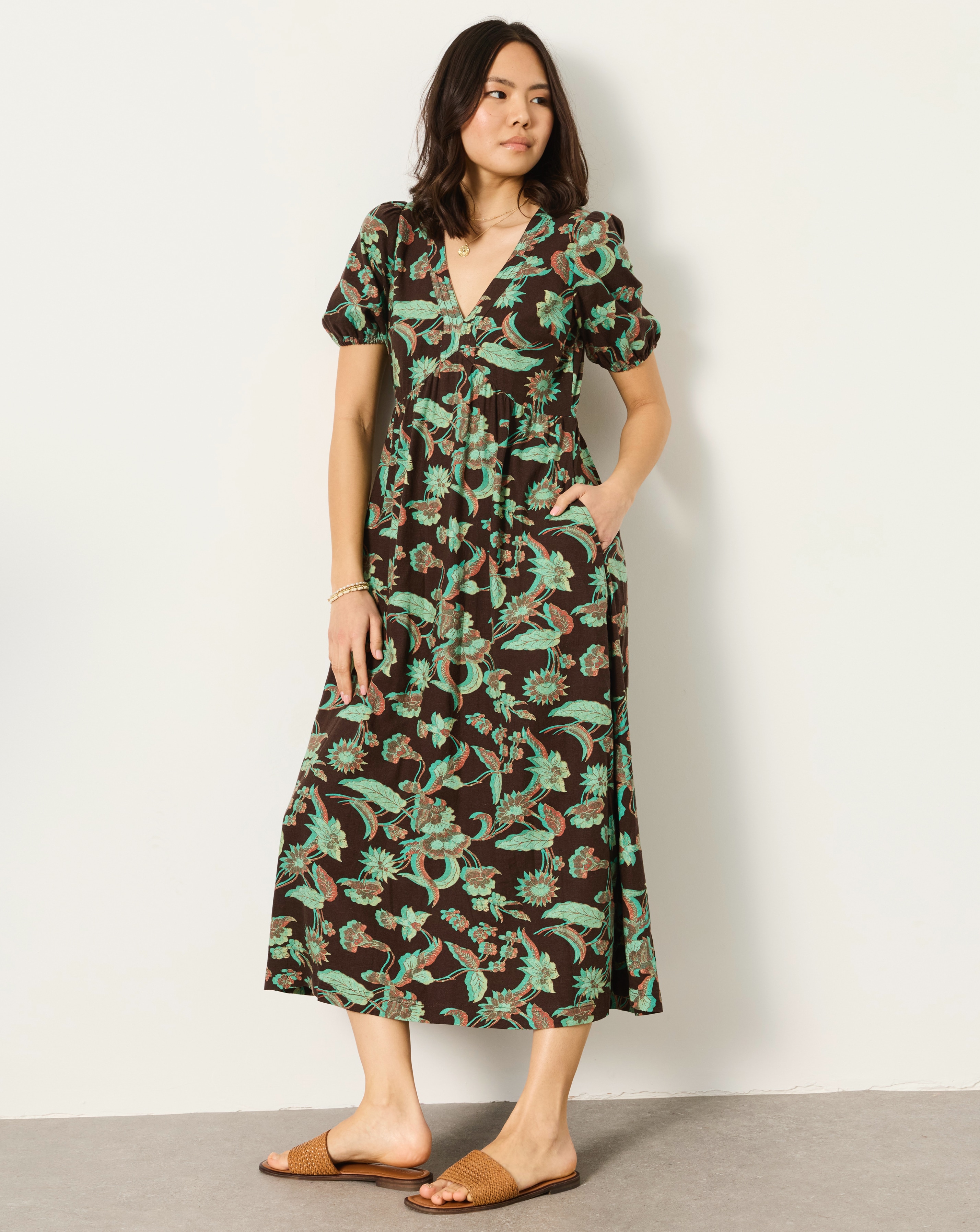FatFace Rosie Batik Dress