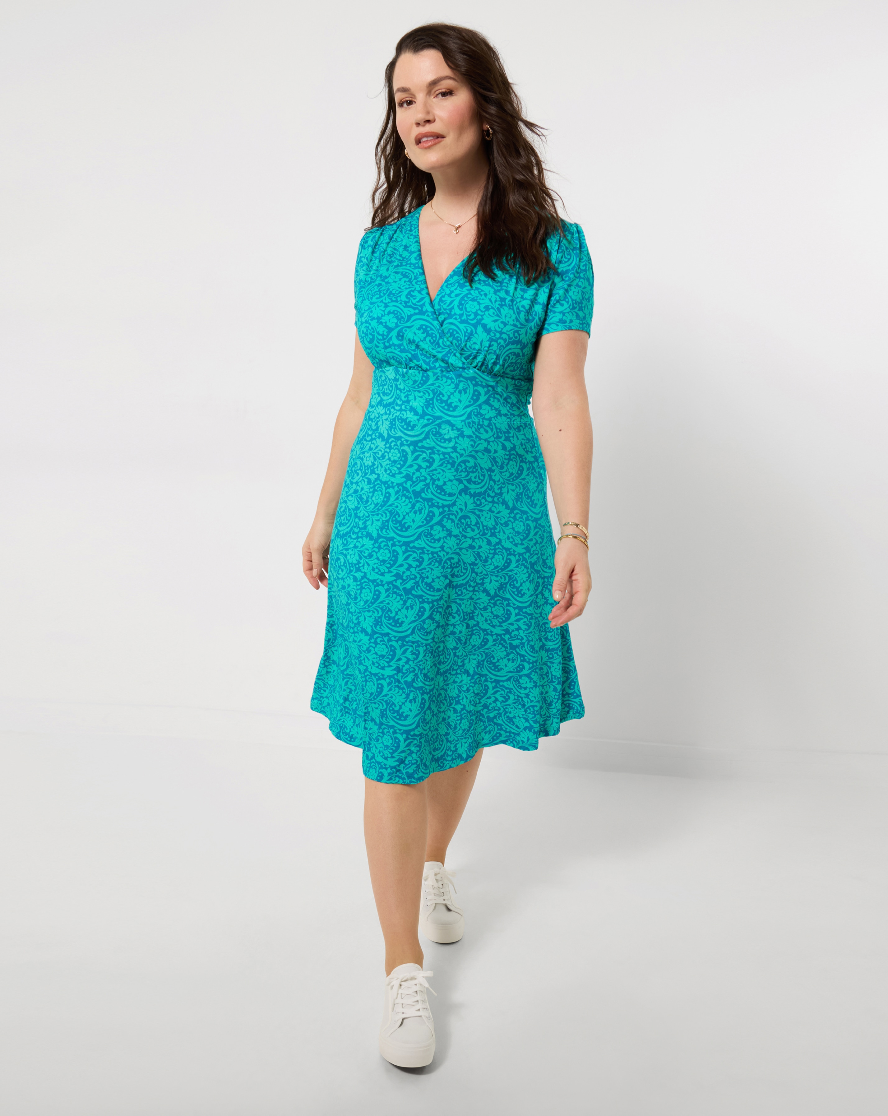 New In - Pop Of Bright Jersey Dress