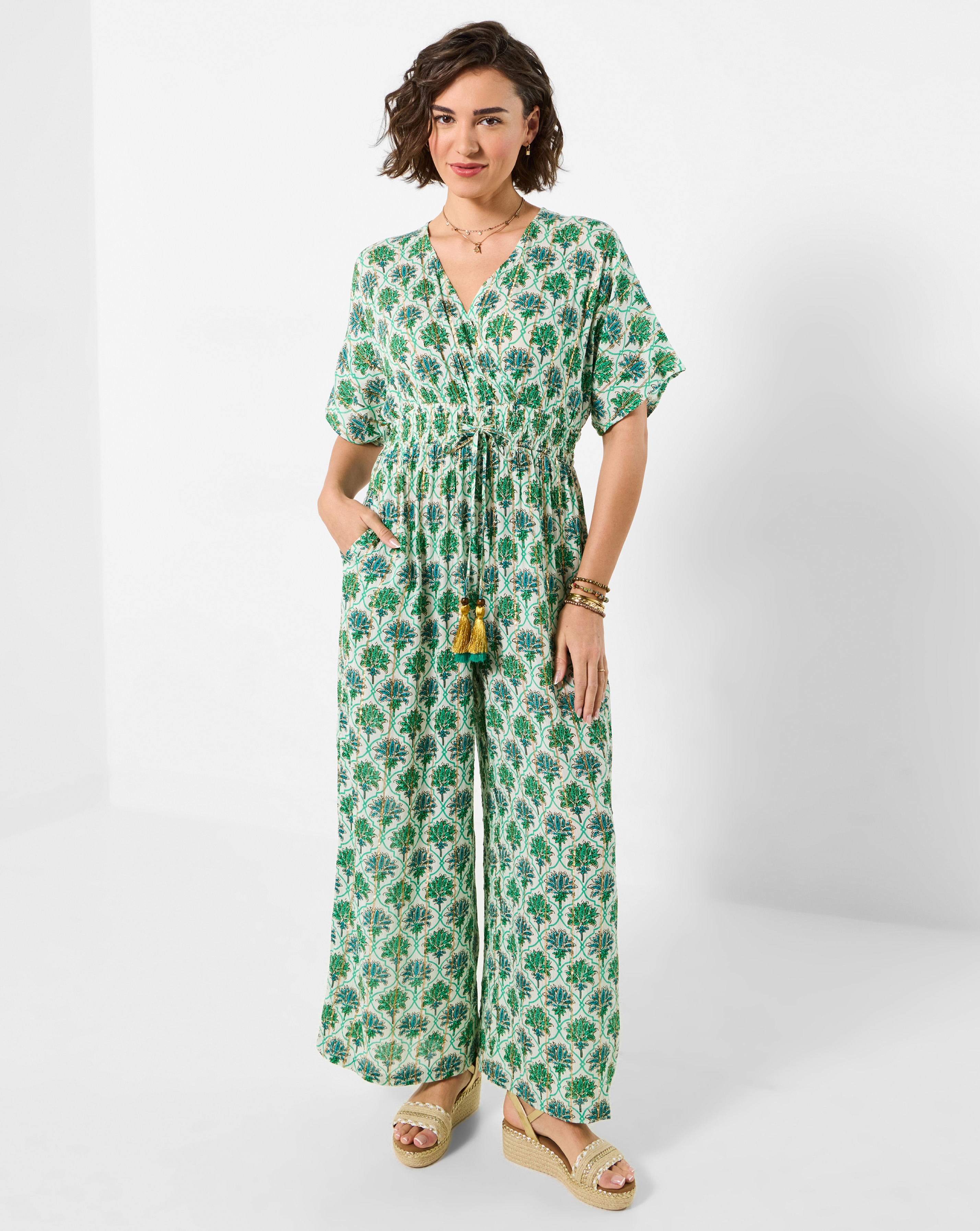 New In - Ariana Printed Jumpsuit Petite