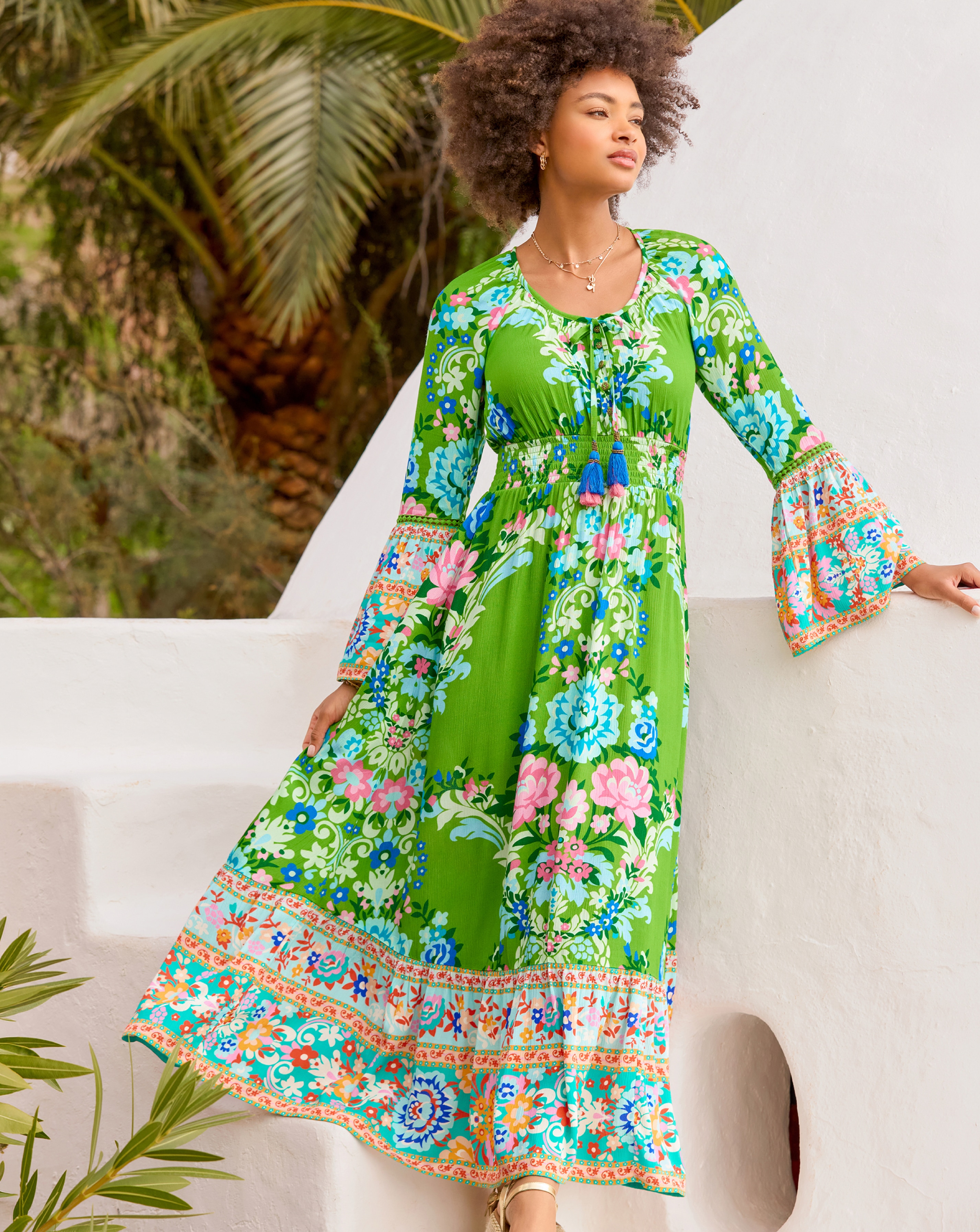 New In - Summer Carnival Maxi Dress