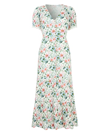 Joe Browns Penelope Printed Crinkle Dress