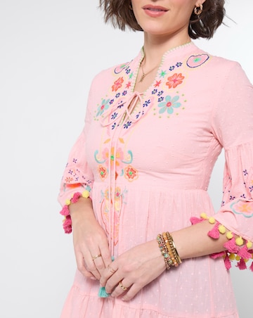 Joe Browns Delightful Doby Tunic Dress