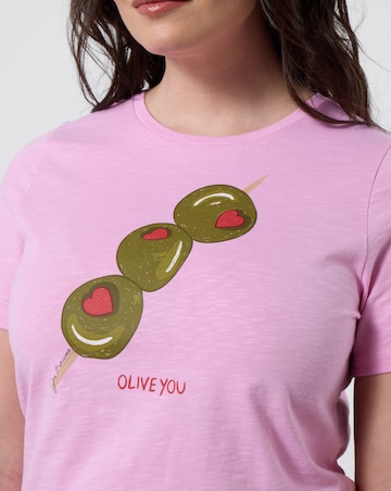 Joe Browns Olive You Tee