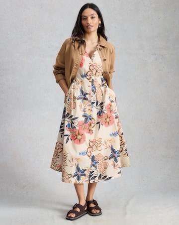 White Stuff Kate Button Through Dress