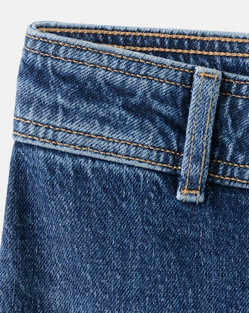 Mango High Waisted Culotte Jean