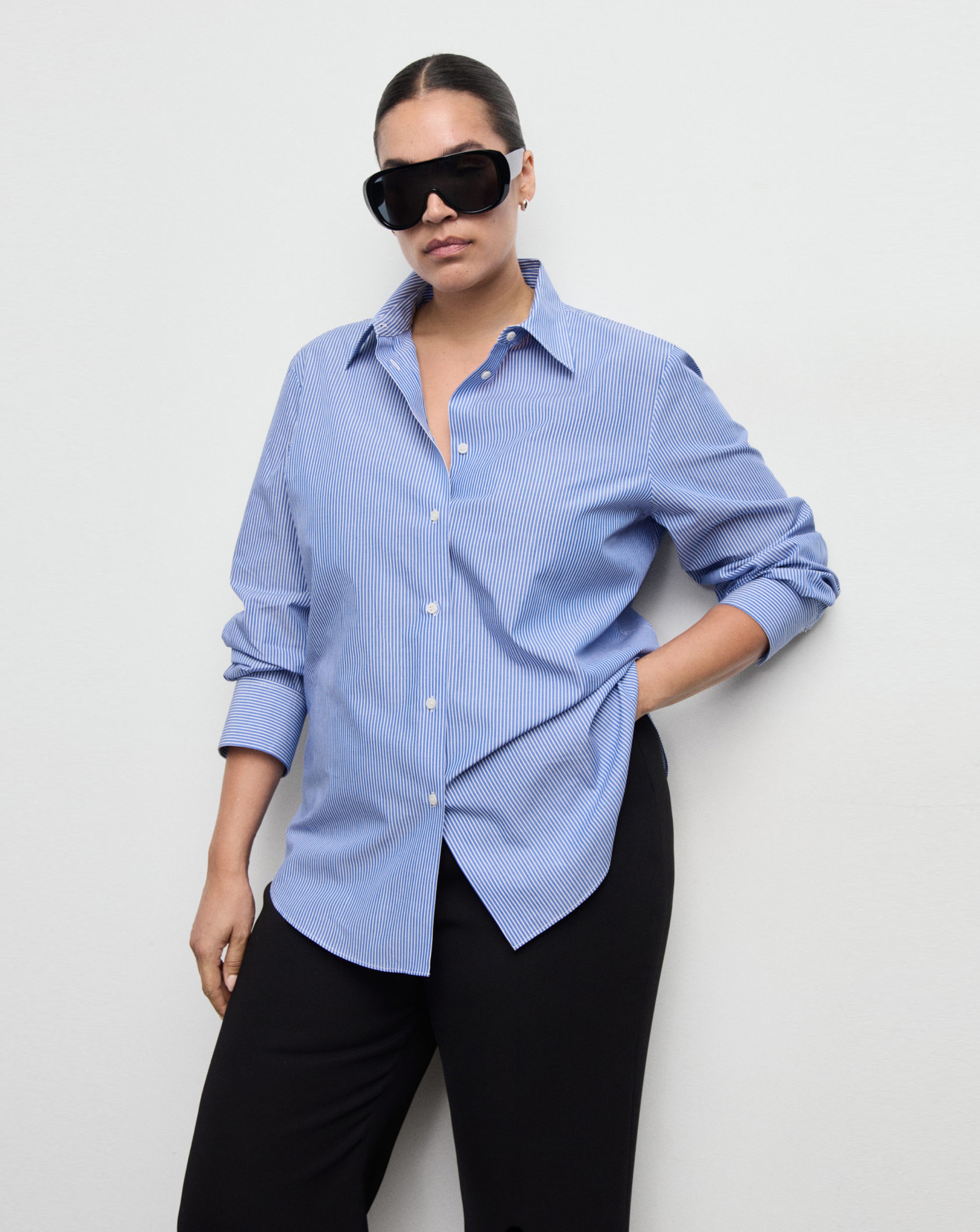 New In - Mango Stripe Shirt