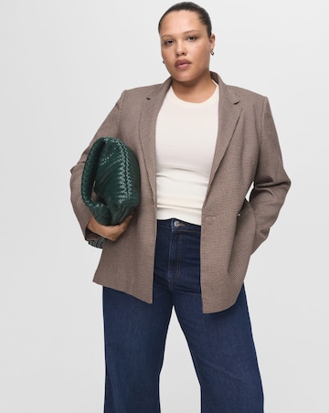 Mango High-Rise Wide Leg Jean