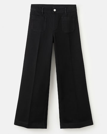 Mango High Waist Wide Leg Jean