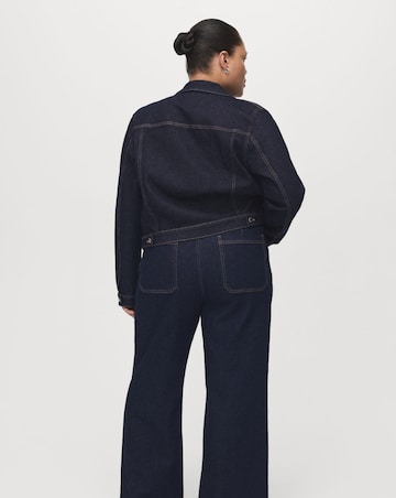 Mango High Waisted Culotte Jean