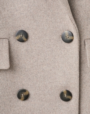 Mango Wool Mix Double Breasted Coat