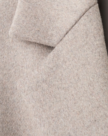 Mango Wool Mix Double Breasted Coat