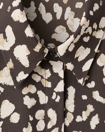 Mango Animal Print Shirt