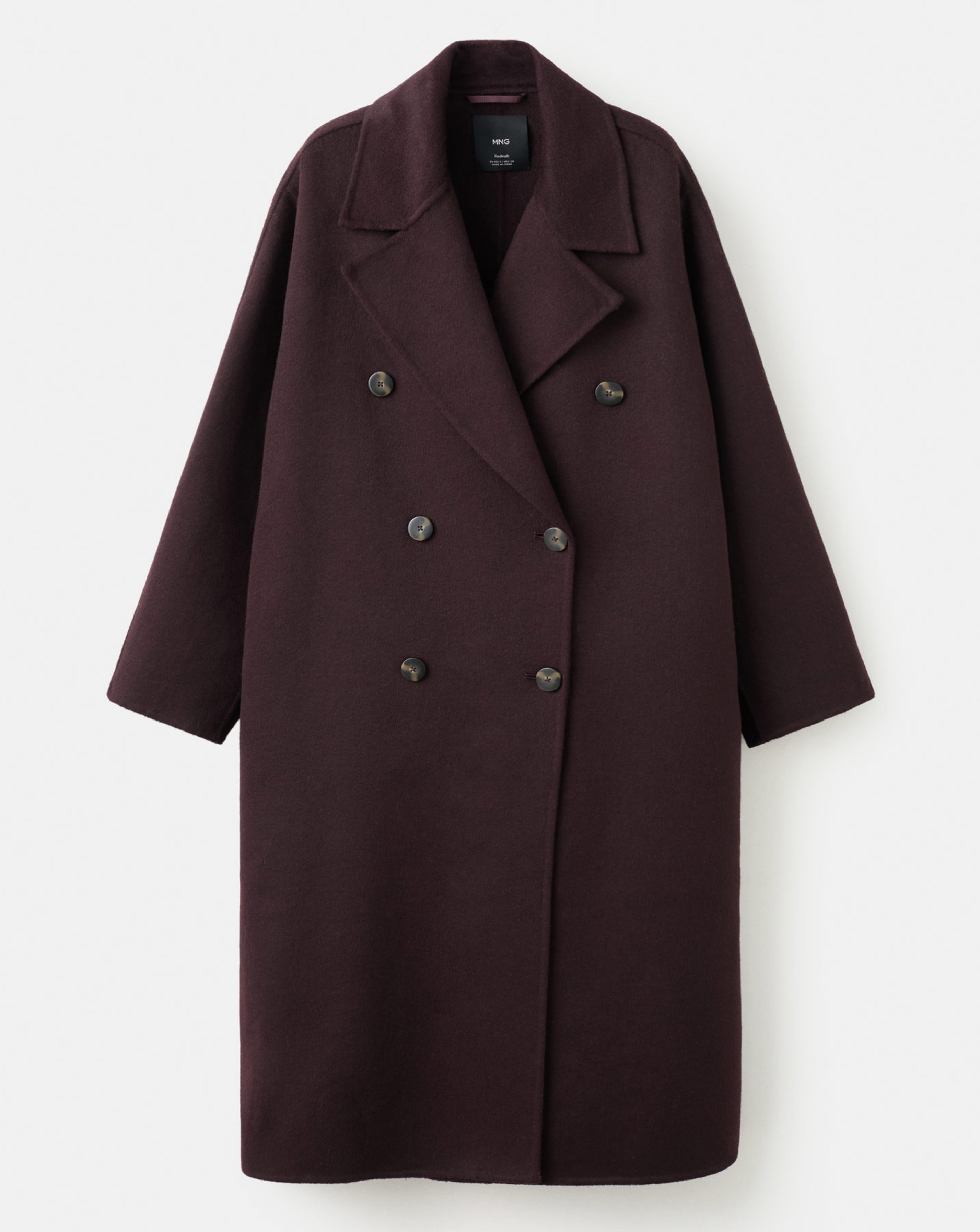 New In - Mango Wool Mix Double Breasted Coat