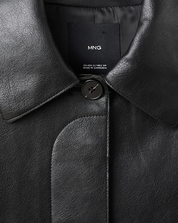 Mango Faux Leather Jacket