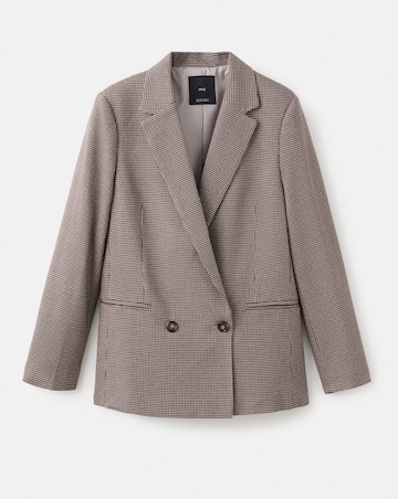 Mango Houndstooth Blazer