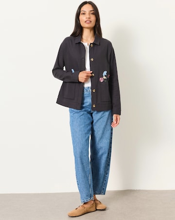 FatFace Embroidered Jacket