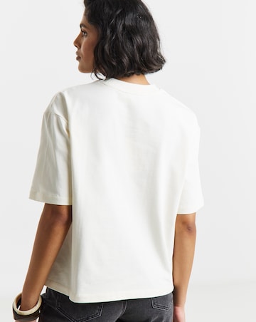 Native Youth Printed Tee With Chain Stitch