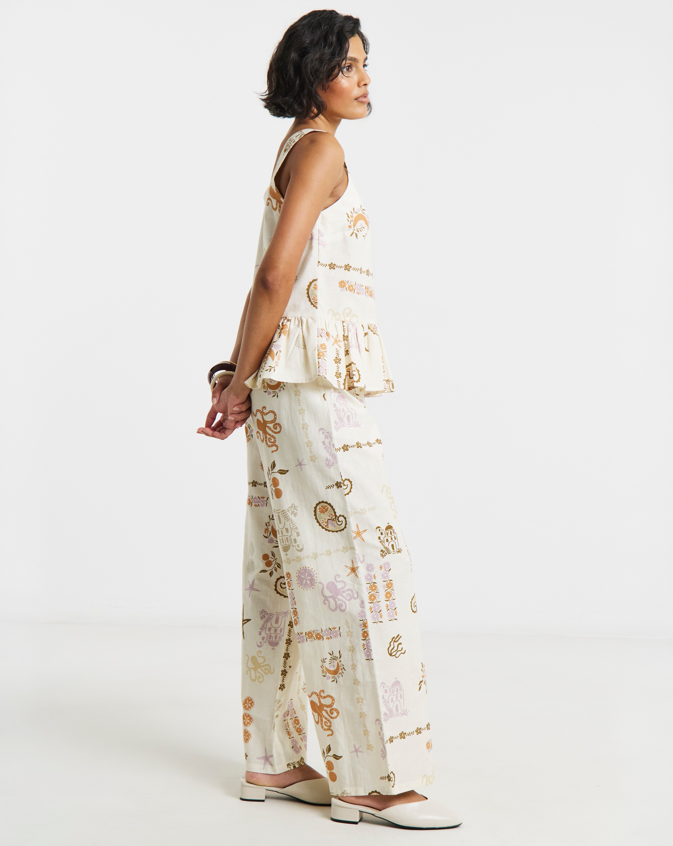 New In - NY Printed Trousers