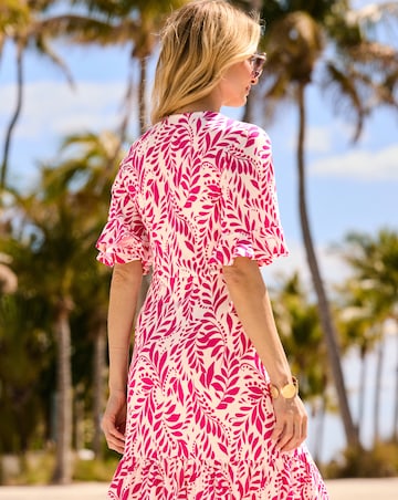 Sosandar Hoop Detail Dress