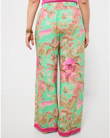 Joe Browns Summer Scenes Wide Leg Trousers