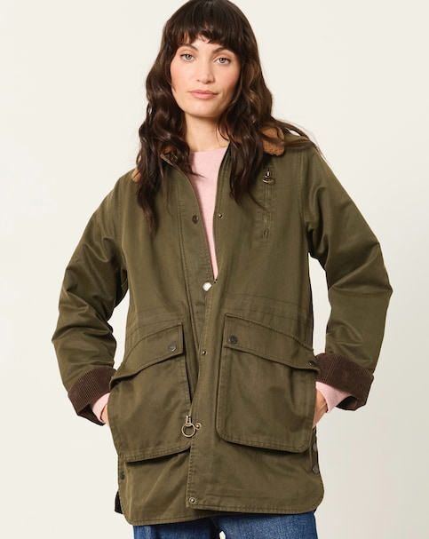 FatFace Kent Olive Barn Jacket