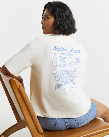 Native Youth Unisex Graphic Tee With Back Detail