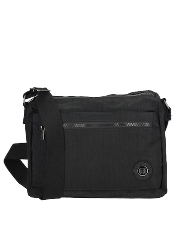 Enrico Benetti Suzie Single Handle Crinkle Nylon Shoulderbag