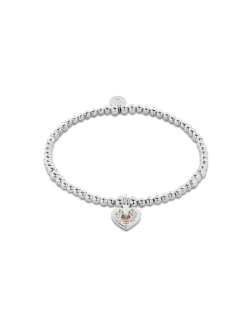 Clogau Cariad Sterling Silver Sparkle Affinity Bracelet with Topaz