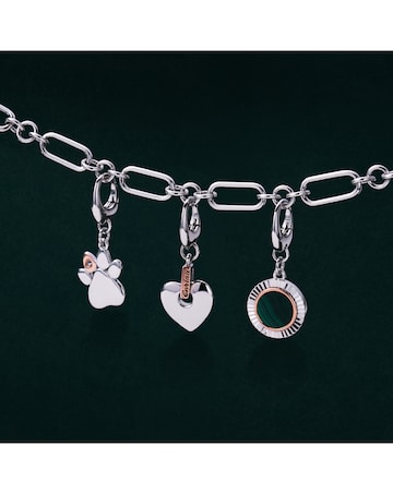 Clogau Sterling Silver Paw Print Charm