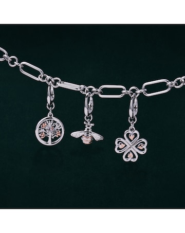 Clogau Insignia Sterling Silver Charm Bracelet