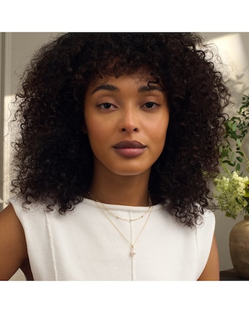 Clogau Beachcomber Pearl Gold Layered Necklace