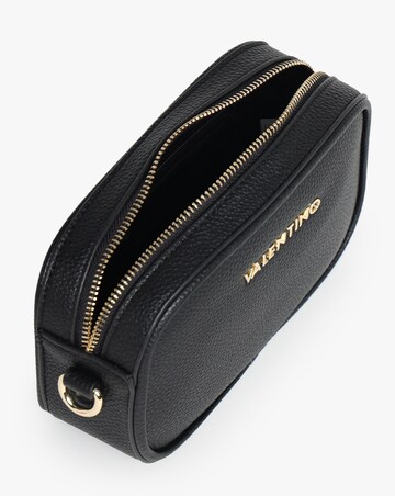 Valentino Bags Miramar Black Pebbled Camera Bag